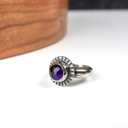 amethyst ring size 5