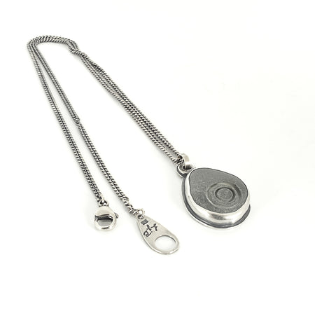 cape cod beach stone pendant
