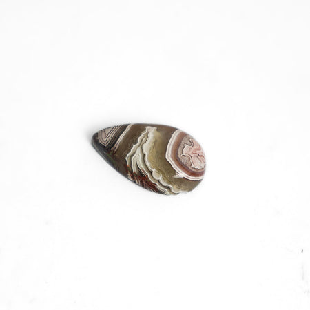 small lace agate cabochon for jewelry making