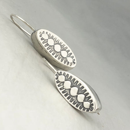 sterling silver dangle earrings