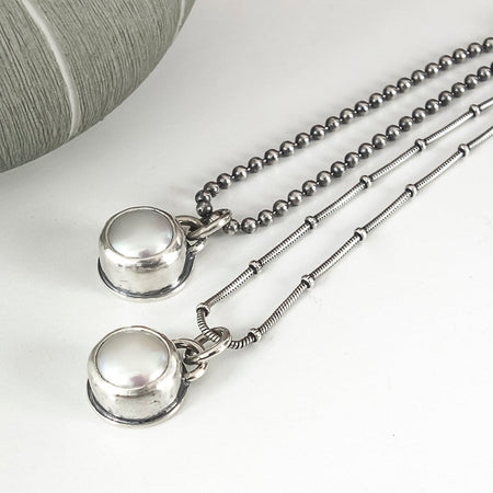 small pearl necklaces
