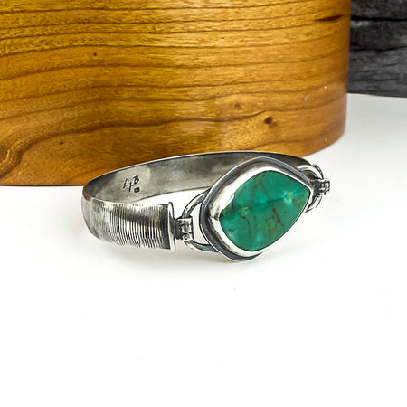 sterling silver and turquoise bracelet