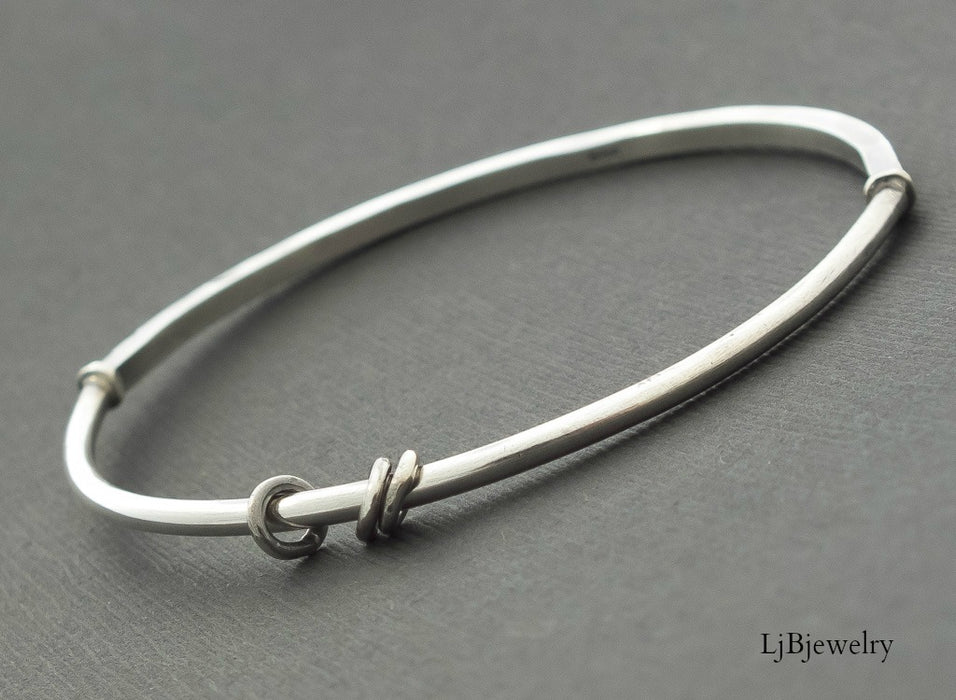 Sterling Silver Stacking Bangle Bracelet