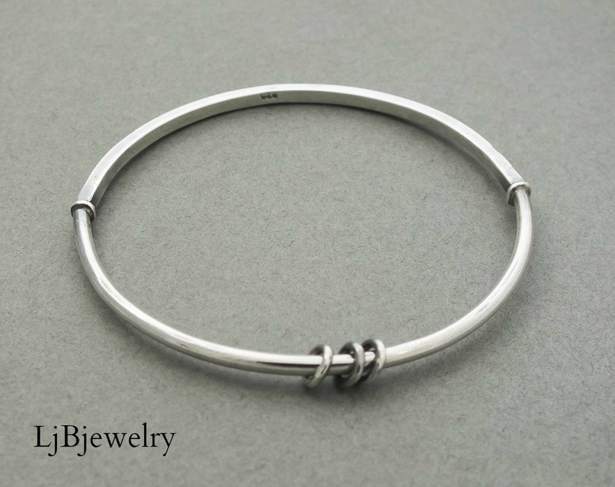 Sterling Silver Stacking Bangle Bracelet