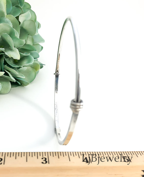 Sterling Silver Stacking Bangle Bracelet