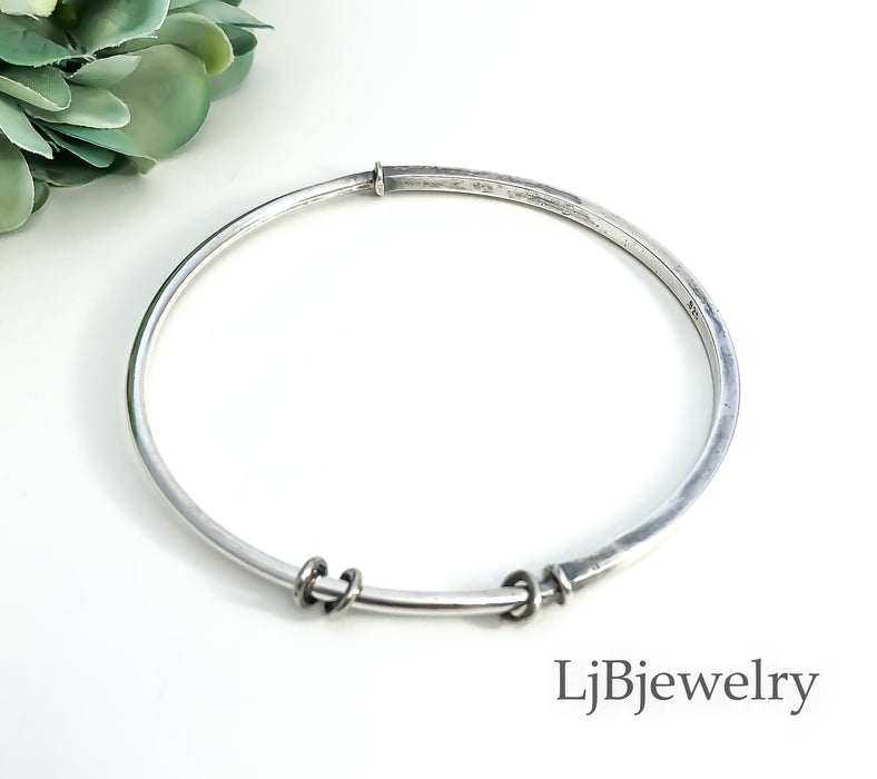 Sterling Silver Stacking Bangle Bracelet