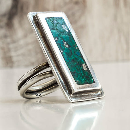chrysocolla ring