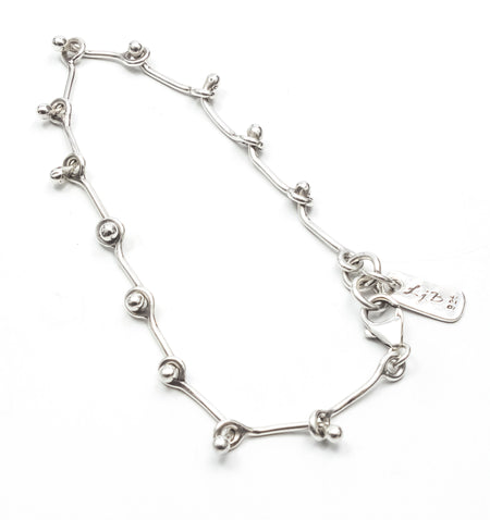 silver chain bracelet