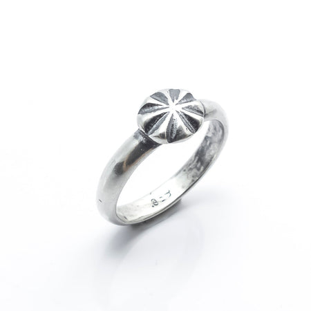 silver stacking ring