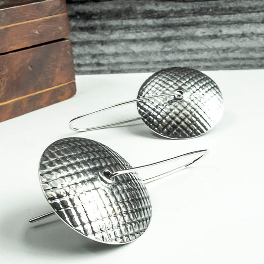 sterling silver dangle earrings