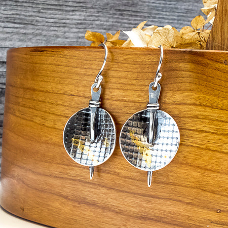 handmade drop earrings