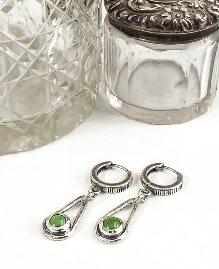 sterling silver dangle earrings