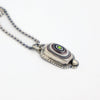 Necklace with a unique pendant on a white background