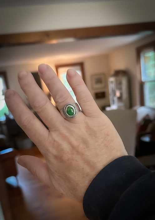 Handmade Sterling Silver Turquoise Ring