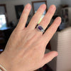 sterling silver amethyst ring