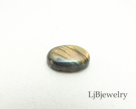 oval labradorite cabochon