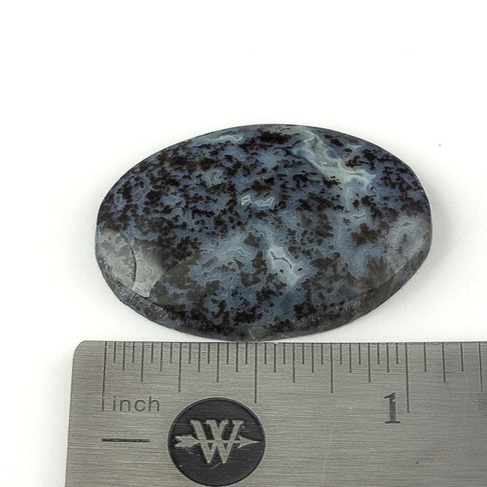 dendritic agate cabochon for jewelry making