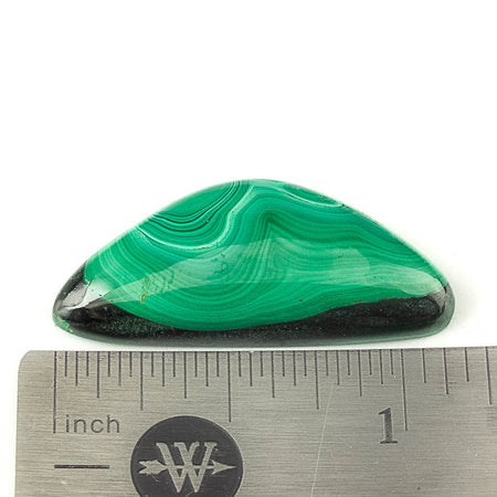 malachite cabochon