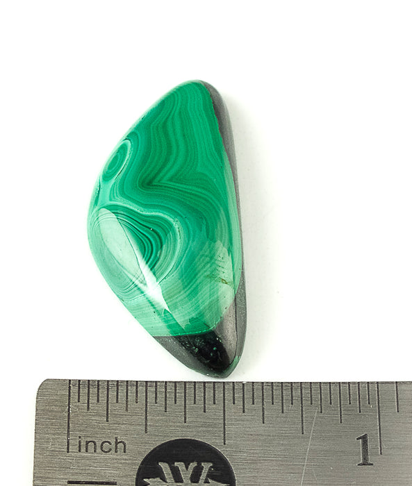 malachite cabochon