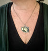 sterling silver turquoise necklace