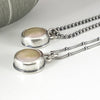 silver pearl pendant necklaces