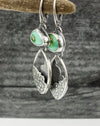 sterling silver tuurquoise dangle earrings