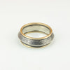 sterling silver and gold ring