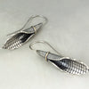 sterling silver and gold dangle earrings for women