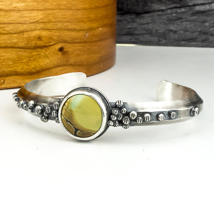 sterling silver turquoise cuff bracelet