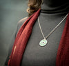 turquoise inlay pendant