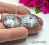 silver dangle earrings