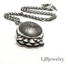 Stingray Coral Fossil Statement necklace