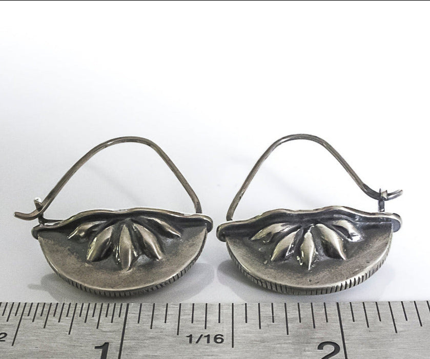 silver dangle earrings for women