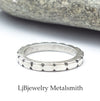 silver stacking ring