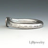 chunky sterling silver stacking thumb ring