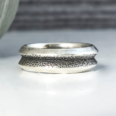 sterling silver ring band