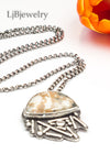 ocean jasper pendant necklace