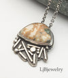 ocean jasper pendant necklace