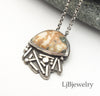 ocean jasper pendant necklace