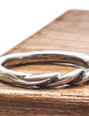 sterling silver twisted ring