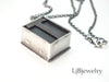 letterpress stamp pendant