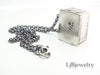 letterpress stamp pendant