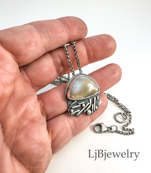 ocean jasper pendant necklace