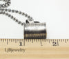 sterling silver pocketbook pendant