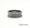 chunky sterling silver ring