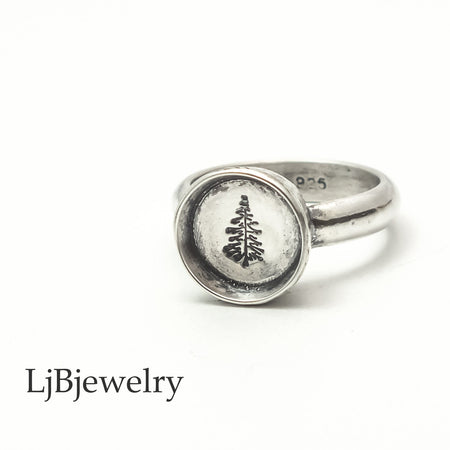 silver tree ring