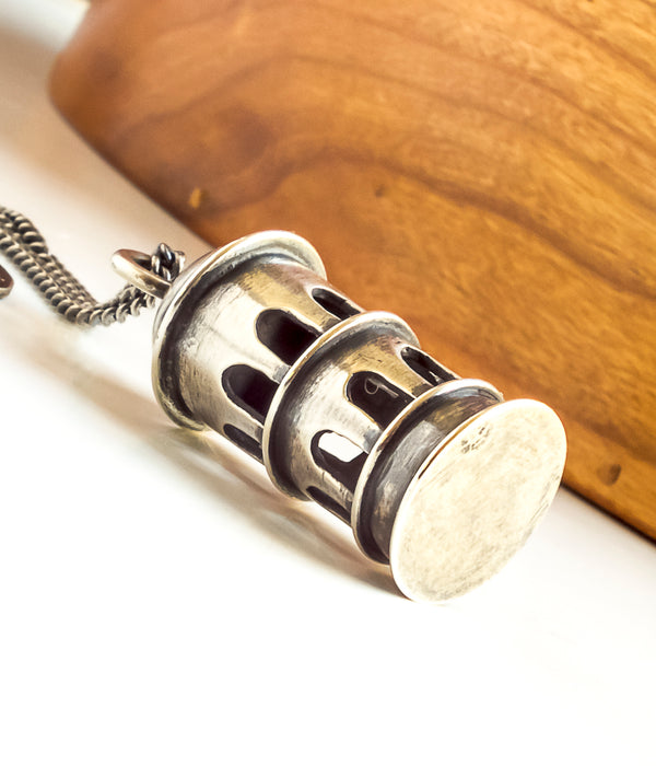 sterling silver statement pendant 